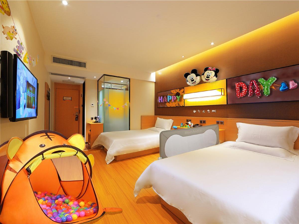 Iu Hotel Ruoyang Yiyang Wenhua Road Luaran gambar