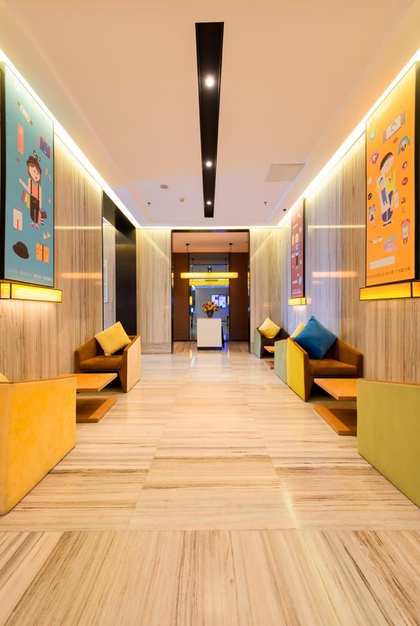 Iu Hotel Ruoyang Yiyang Wenhua Road Luaran gambar