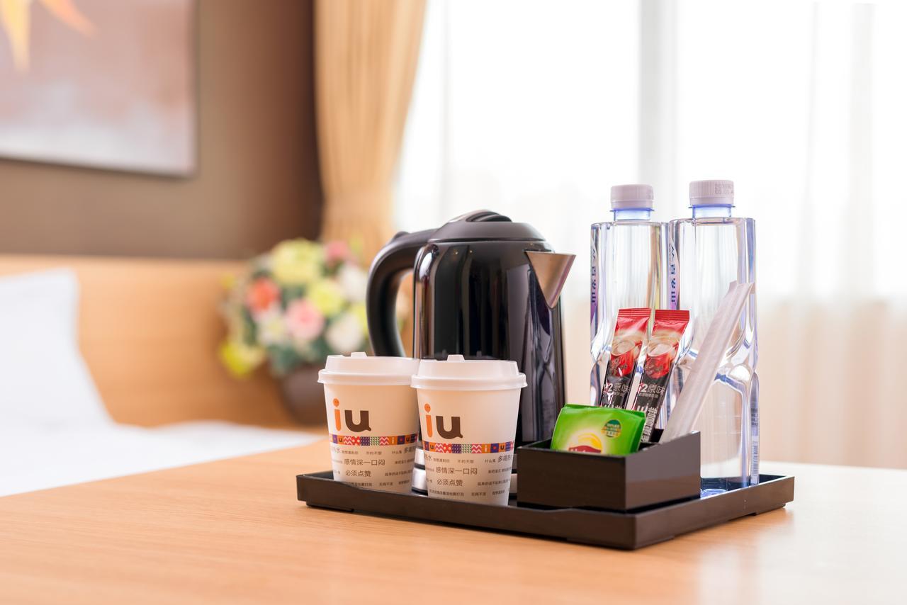 Iu Hotel Ruoyang Yiyang Wenhua Road Luaran gambar