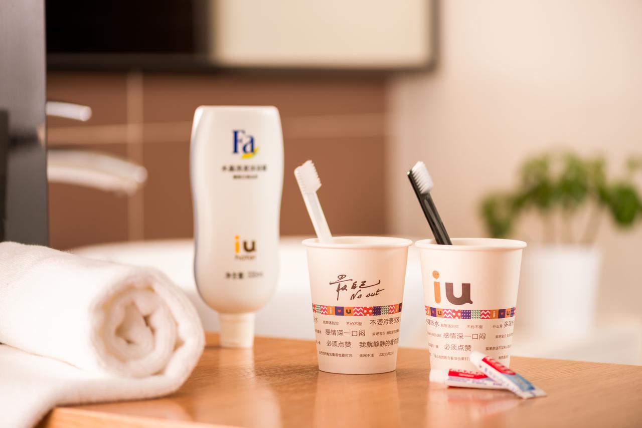 Iu Hotel Ruoyang Yiyang Wenhua Road Luaran gambar