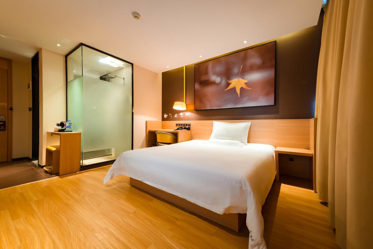 Iu Hotel Ruoyang Yiyang Wenhua Road Luaran gambar