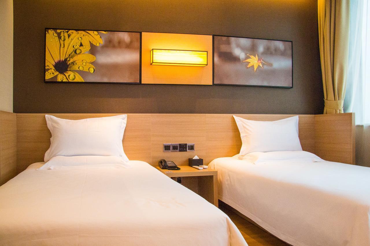 Iu Hotel Ruoyang Yiyang Wenhua Road Luaran gambar